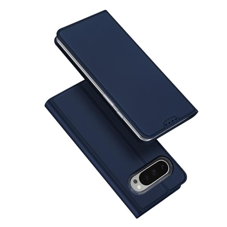 For Google Pixel 10 / 10 Pro DUX DUCIS Skin Pro Series Horizontal Flip Phone Leather Case(Blue) by DUX DUCIS
