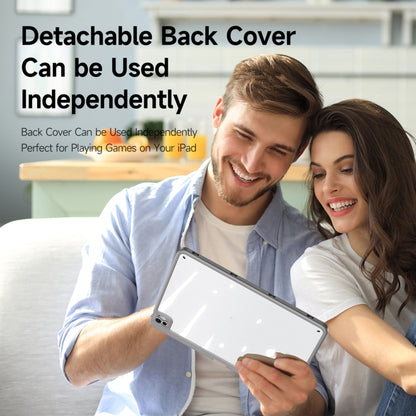 For iPad Pro 13 2025 / 2024 DUX DUCIS Magi Series Smart Leather Tablet Case(Grey) by DUX DUCIS