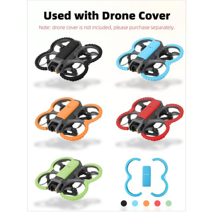 For DJI Avata 2 Sunnylife Drone Anti-Collision Protective Cover Combo Case Kit(Black) by Sunnylife