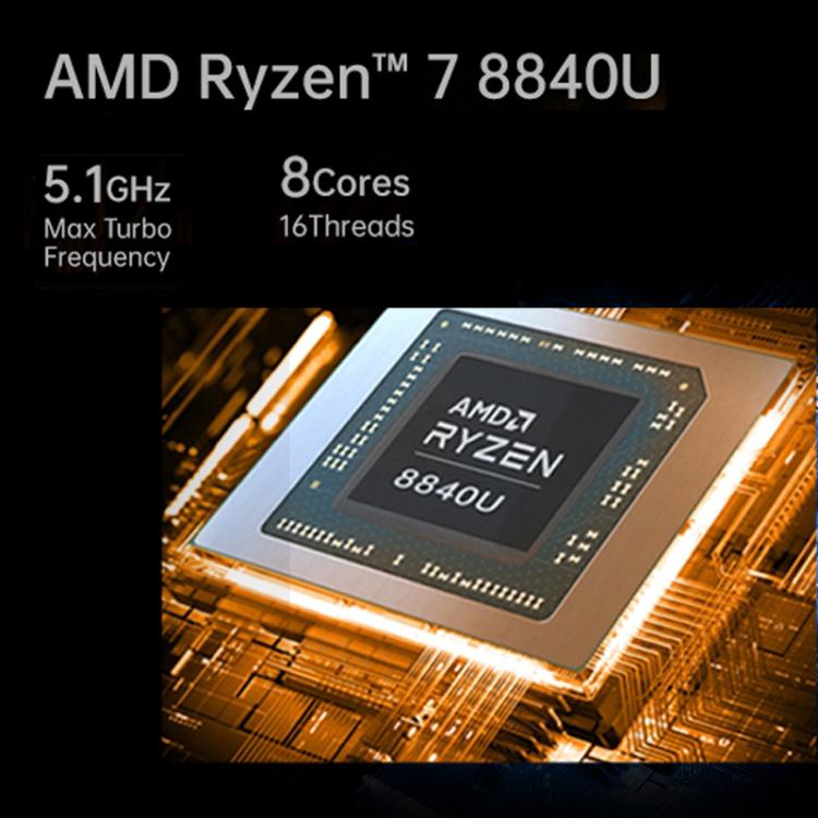 ONE-NETBOOK OneXPlayer X1 10.95 inch Handheld Game Console, 32GB+1TB, Windows 11 AMD Ryzen 7 8840U(Black) by ONE-NETBOOK