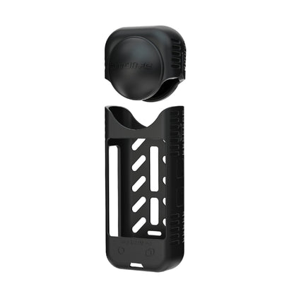 For Insta360 X4 / X5 Sunnylife Silicone Shockproof Case Lens Body Cover Kit(Black) by Sunnylife