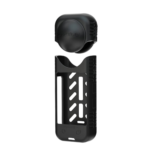 For Insta360 X4 / X5 Sunnylife Silicone Shockproof Case Lens Body Cover Kit(Black) by Sunnylife