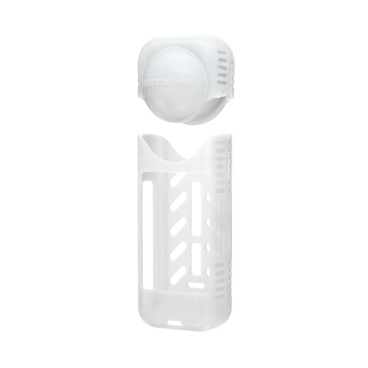 For Insta360 X4 / X5 Sunnylife Silicone Shockproof Case Lens Body Cover Kit(Transparent) by Sunnylife