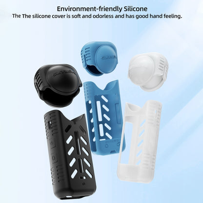 For Insta360 X4 / X5 Sunnylife Silicone Shockproof Case Lens Body Cover Kit(Transparent) by Sunnylife