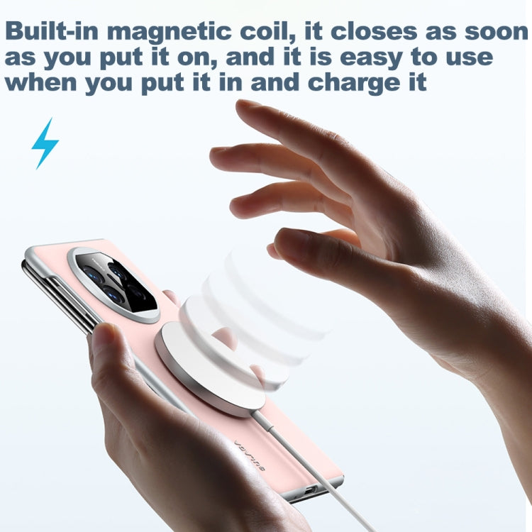 For Huawei Mate X5 SULADA Skin Feel Liquid Leather Shockproof Phone Case(Black) by SULADA