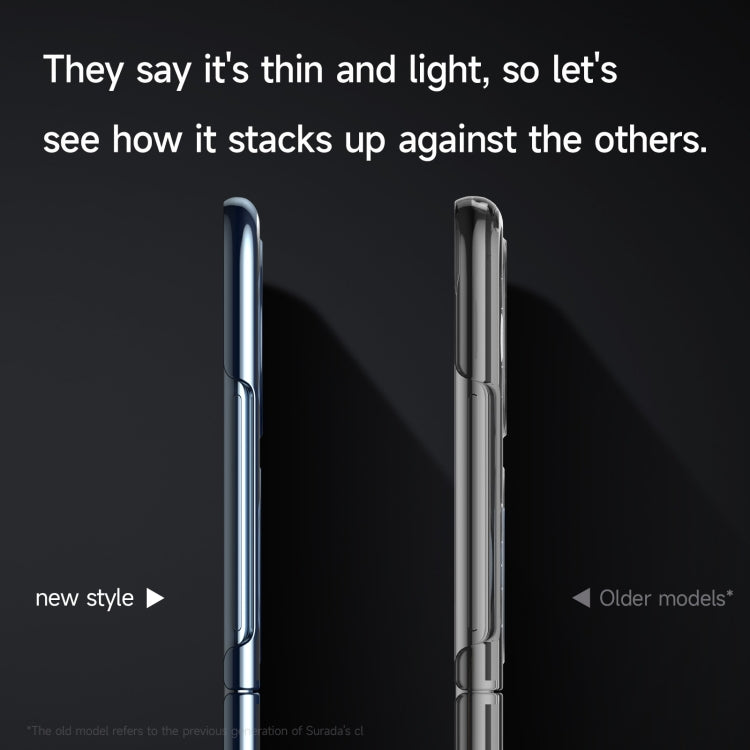 For Huawei Pocket 2 SULADA Electroplated Laser Engraving Texture PC Phone Case(Black) by SULADA