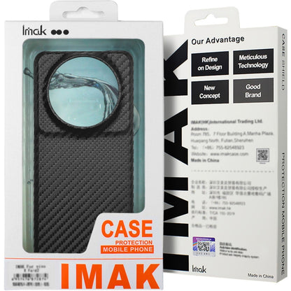 For OPPO K12 5G imak Ruiyi Series PU + PC Phone Case(Cross Texture) by imak