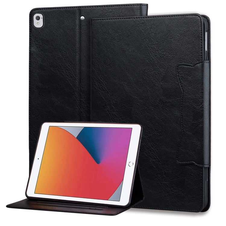 For iPad Air / Air 2 / 9.7 2017 / 2018 Cat Buckle Leather Smart Tablet Case(Black) by bashfashion