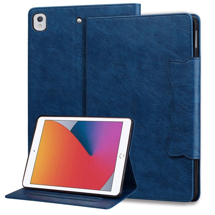 For iPad 10.5 2019 / 2017 / Air 3 Cat Buckle Leather Smart Tablet Case(Royal Blue) by bashfashion