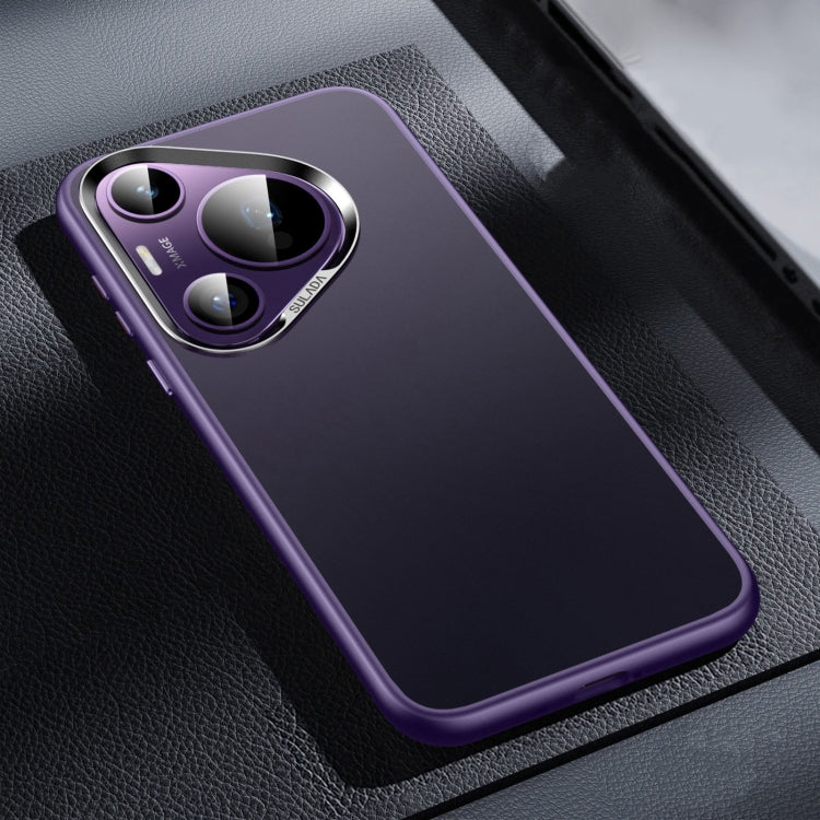 For Huawei Pura 70 Pro / 70 Pro+ SULADA Skin Feel Matte Shockproof Phone Case(Purple) by SULADA