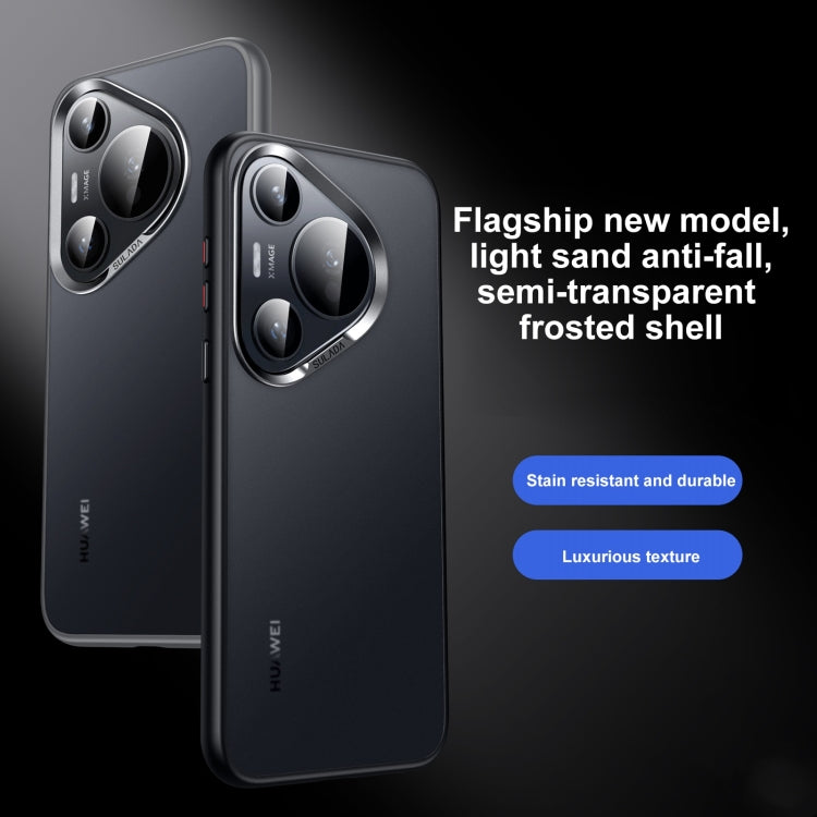 For Huawei Pura 70 Pro / 70 Pro+ SULADA Skin Feel Matte Shockproof Phone Case(Grey) by SULADA