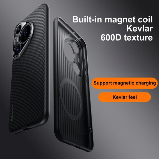 For Huawei Pura 70 Pro / 70 Pro+ SULADA 600D Kevlar Texture PC Shockproof Phone Case(Brown) by SULADA