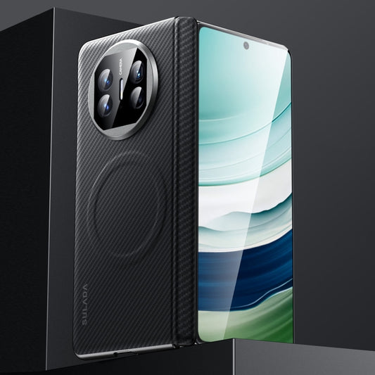 For Huawei Mate X5 SULADA 600D Kevlar Texture PC Shockproof Phone Case(Black) by SULADA