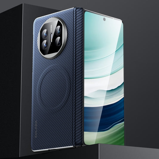 For Huawei Mate X5 SULADA 600D Kevlar Texture PC Shockproof Phone Case(Blue) by SULADA