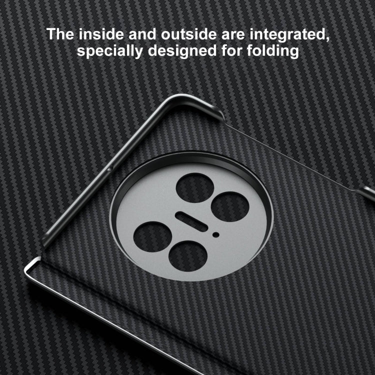 For Huawei Mate X5 SULADA 600D Kevlar Texture PC Shockproof Phone Case(Black) by SULADA