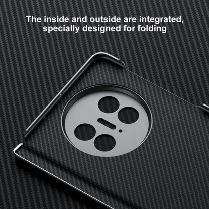 For Huawei Mate X5 SULADA 600D Kevlar Texture PC Shockproof Phone Case(Black) by SULADA