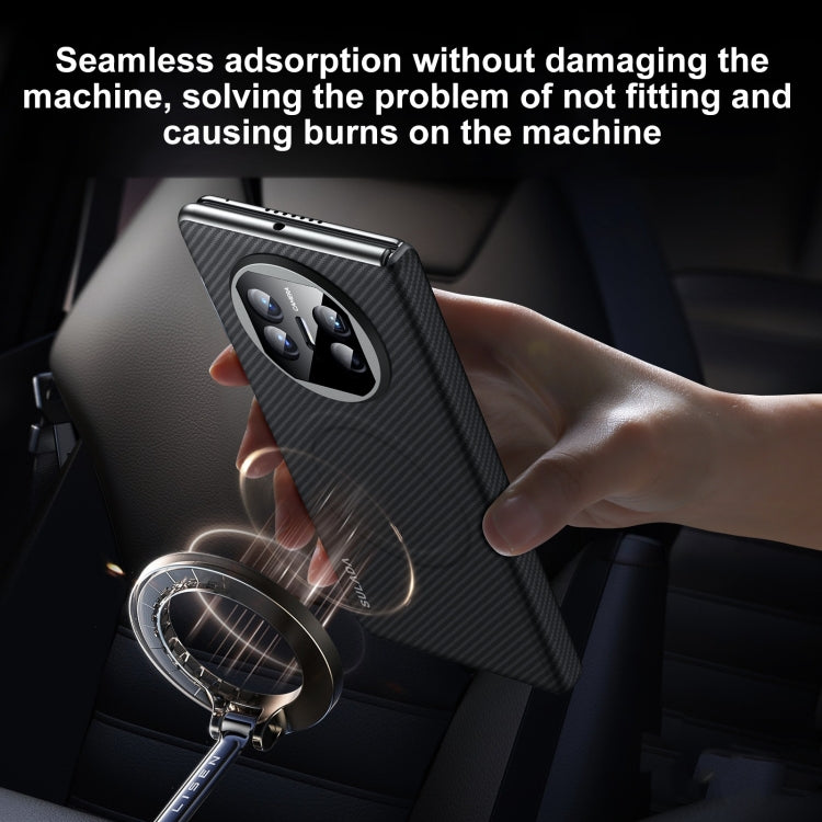 For Huawei Mate X5 SULADA 600D Kevlar Texture PC Shockproof Phone Case(Purple) by SULADA