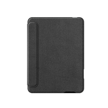 For iPad 10.2 2021 Intelligent Detachable Touch Bluetooth Keyboard Leather Tablet Case with Backlight/Pen Slot(Black) by bashfashion