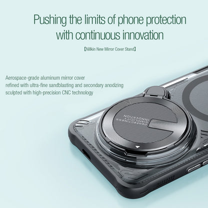 For Xiaomi 14 Ultra NILLKIN Ice Air Prop Series MagSafe Magnetic Cover Version Phone Case(Black) by NILLKIN