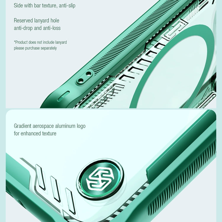 For Xiaomi 14 Ultra NILLKIN Ice Air Prop Series MagSafe Magnetic Cover Version Phone Case(Black) by NILLKIN