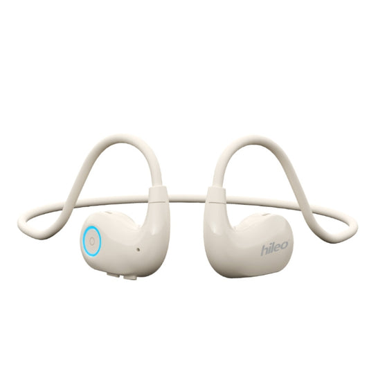 Hileo HI76 Sport Air Conduction Bluetooth Noise Reduction Headphones(White) by Hileo