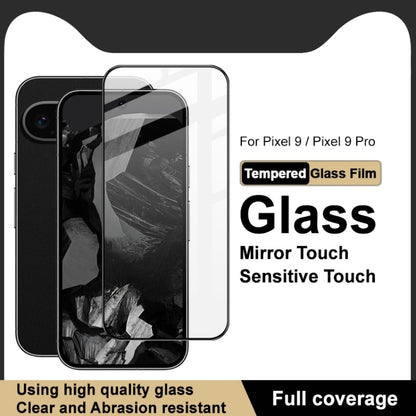For Google Pixel 9 / Pixel 9 Pro imak 9H Pro+ Series Surface Hardness Full Screen Tempered Glass Film by imak