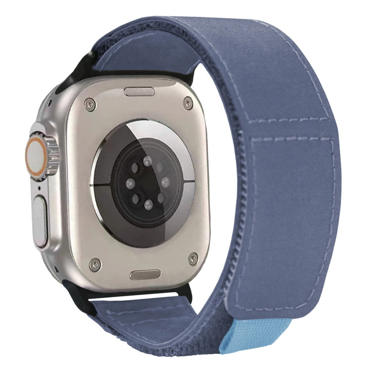 For Apple Watch Ultra 2 49mm Loop Woven Nylon Watch Band(Sky Blue) by bashfashion