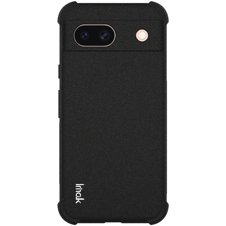 For Google Pixel 8a imak Shockproof Airbag TPU Phone Case(Matte Black) by imak