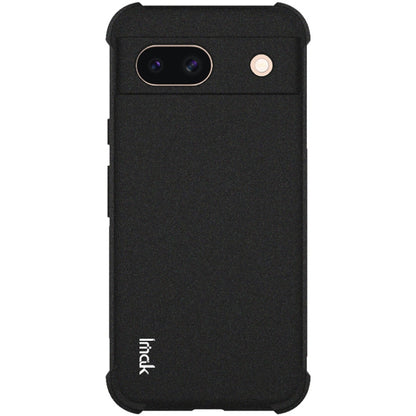 For Google Pixel 8a imak Shockproof Airbag TPU Phone Case(Matte Black) by imak