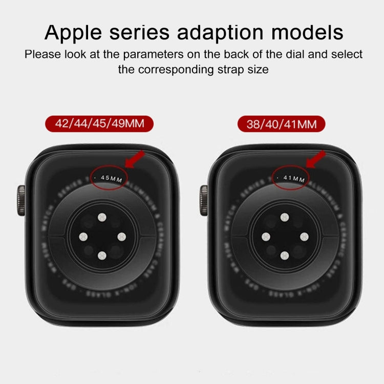 For Apple Watch Ultra 49mm Nylon Elastic Buckle Watch Band(Red) by bashfashion