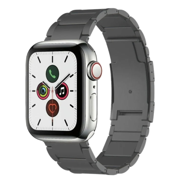 For Apple Watch Series 5 40mm Titanium Metal Watch Band(Grey) by bashfashion