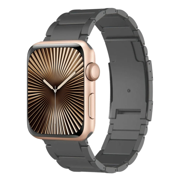 For Apple Watch Series 10 46mm Titanium Metal Watch Band(Grey) by bashfashion