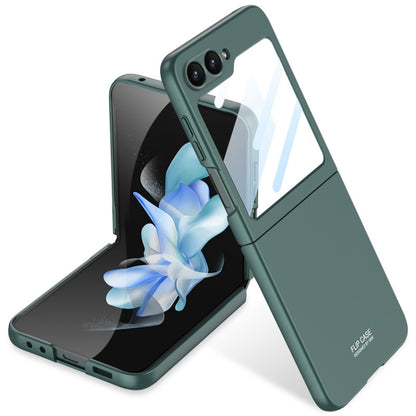 For Samsung Galaxy Z Flip6 / Flip7 FE GKK Integrated Ultra-thin Full Coverage Phone Case(Dark Night Green) by GKK