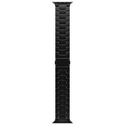 For Apple Watch Series 4 44mm Magnetic Buckle Titanium Alloy Watch Band(Black) by bashfashion
