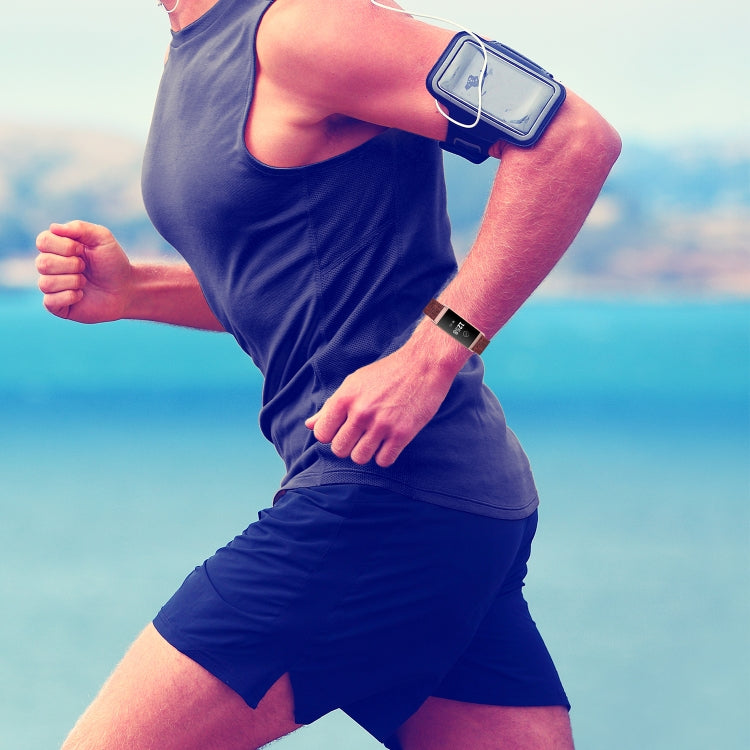 For Fitbit Charge 4 / Charge 3 / Charge3 SE Braided Nylon Watch Band Plastic Head, Size: Free Size(Dark Brown) by bashfashion