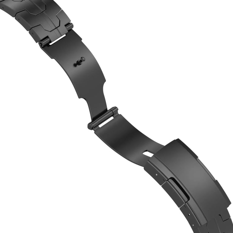 For Apple Watch Series 3 42mm Turtle Buckle Titanium Alloy Watch Band(Silver) by bashfashion