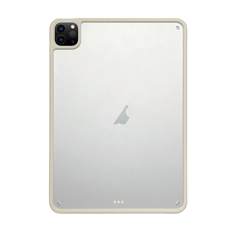 For iPad Pro 11 2022 / 2020 / 2018 Frosted Acrylic Hybrid TPU Tablet Case(Grey) by bashfashion