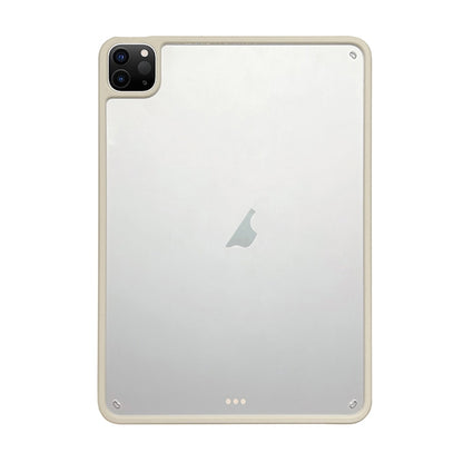 For iPad Pro 11 2022 / 2020 / 2018 Frosted Acrylic Hybrid TPU Tablet Case(Grey) by bashfashion