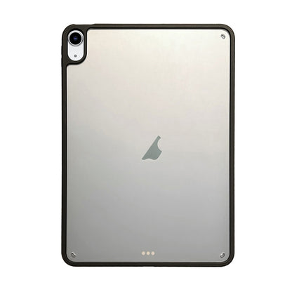 For iPad 2025 / 2022 Frosted Acrylic Hybrid TPU Tablet Case(Black) by bashfashion