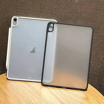 For iPad Pro 11 2022 / 2020 / 2018 Frosted Acrylic Hybrid TPU Tablet Case(Grey) by bashfashion
