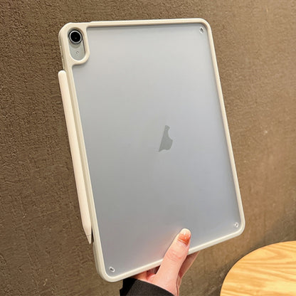 For iPad Pro 11 2022 / 2020 / 2018 Frosted Acrylic Hybrid TPU Tablet Case(Grey) by bashfashion
