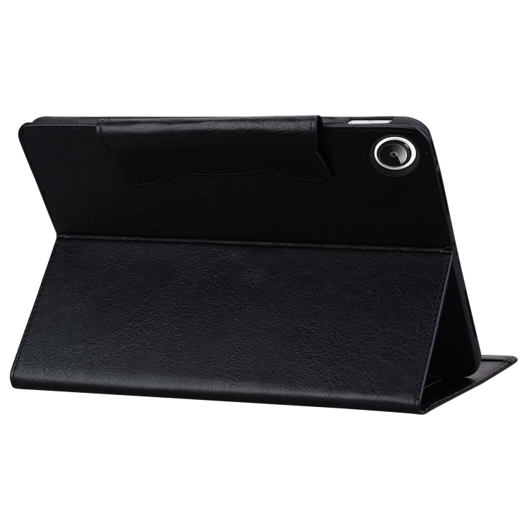 For Samsung Galaxy Tab A8 10.5 Cat Buckle Leather Smart Tablet Case(Black) by bashfashion