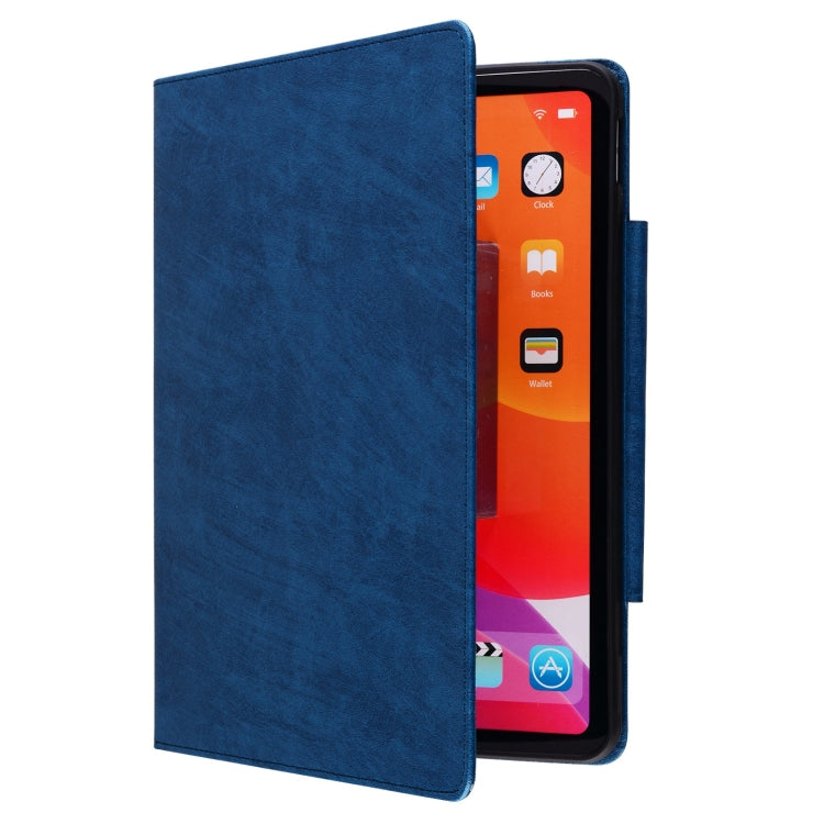 For Samsung Galaxy Tab S11/S10 Lite/S9 FE/S9/S8 Cat Buckle Leather Smart Tablet Case(Royal Blue) by bashfashion