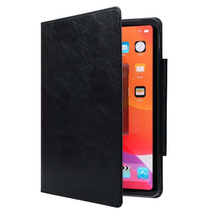 For Samsung Galaxy Tab S9+ / S8+ / S7+ Cat Buckle Leather Smart Tablet Case(Black) by bashfashion