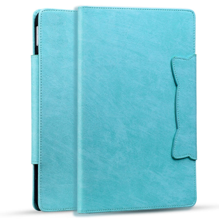 For Amazon Kindle Scribe 10.2 inch 2022 Cat Buckle Leather Tablet Case(Sky Blue) by bashfashion