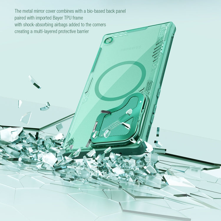 For Samsung Galaxy S24 Ultra 5G NILLKIN Ice Air Prop Series MagSafe Magnetic Cover Version Phone Case(Black) by NILLKIN