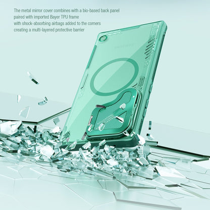 For Samsung Galaxy S24 Ultra 5G NILLKIN Ice Air Prop Series MagSafe Magnetic Cover Version Phone Case(Black) by NILLKIN