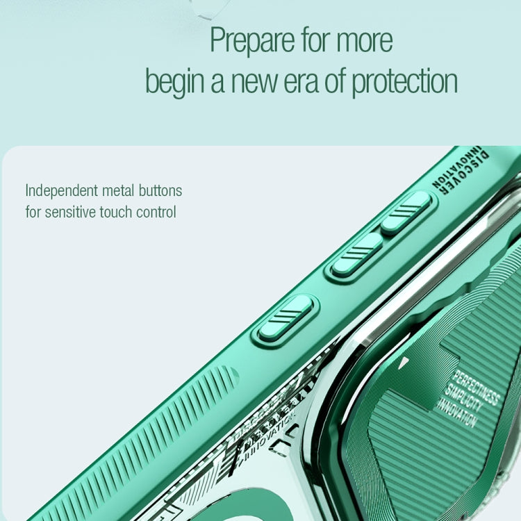 For Huawei Pura 70 Pro / 70 Pro+ NILLKIN Ice Air Prop Series MagSafe Magnetic Phone Case(Green) by NILLKIN