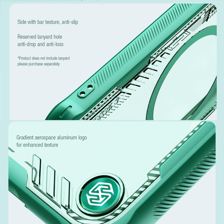 For Huawei Pura 70 Pro / 70 Pro+ NILLKIN Ice Air Prop Series MagSafe Magnetic Phone Case(Green) by NILLKIN