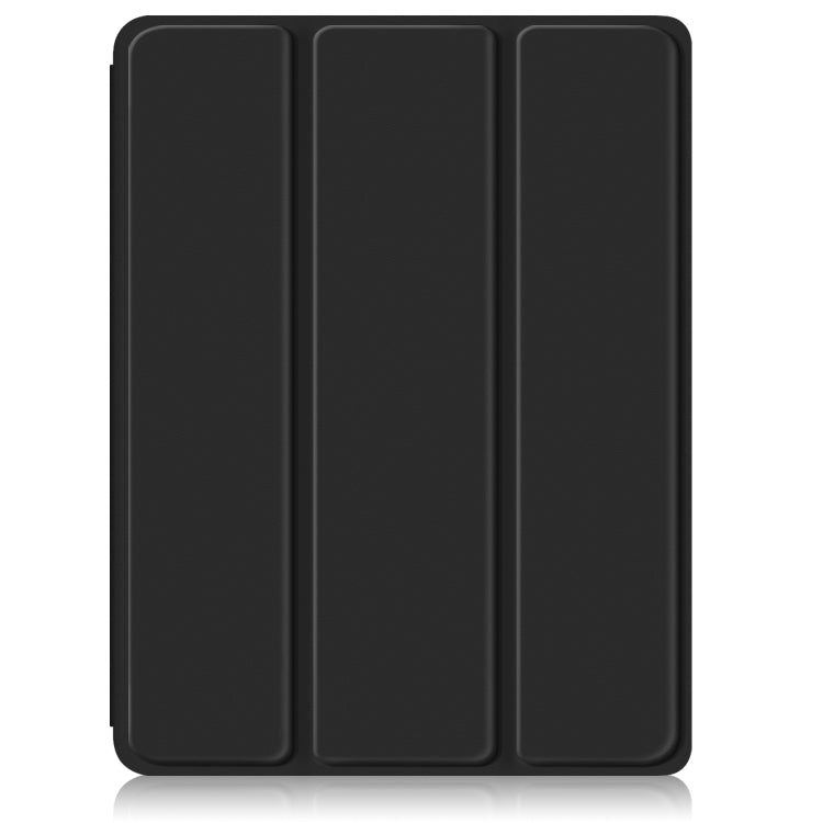 For iPad Pro 11 2025 / 2024 Acrylic 3-Fold Smart Leather Tablet Case(Black) by bashfashion